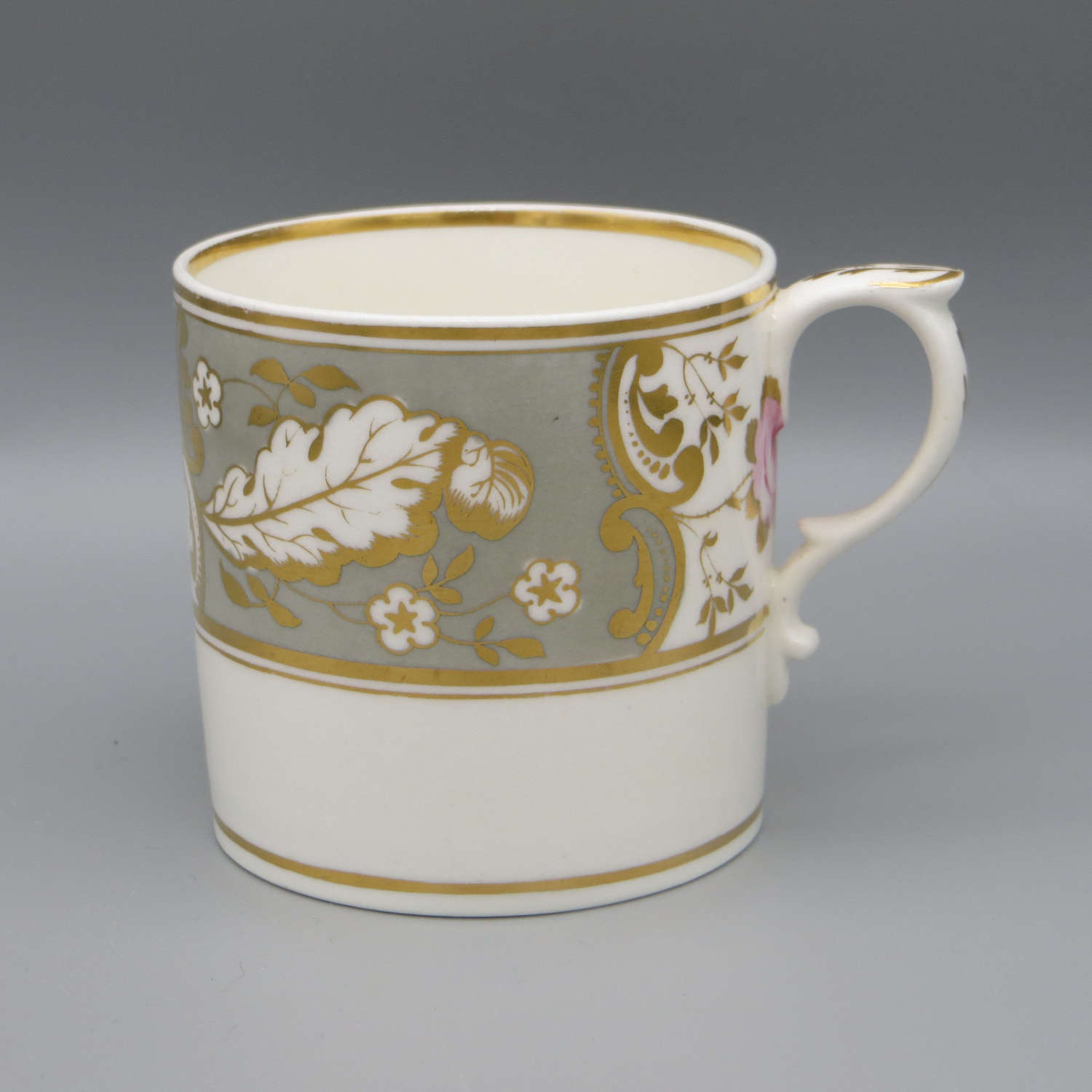 19th century Derby coffee can